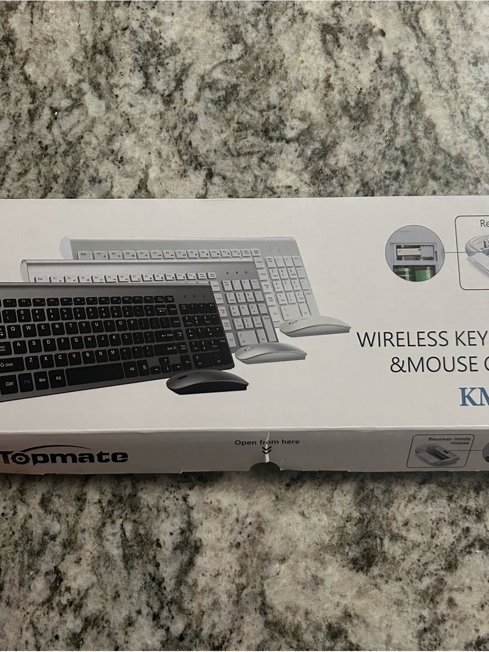Topmate KM9000 Wireless Keyboard & Mouse Combo